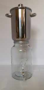 filtre à eau inox verre 5 litres