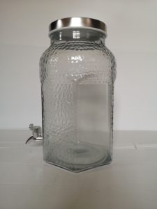 filtre à eau 5 litres inox verre
